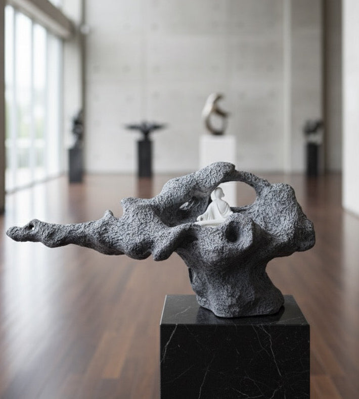 Mountain decoration piece