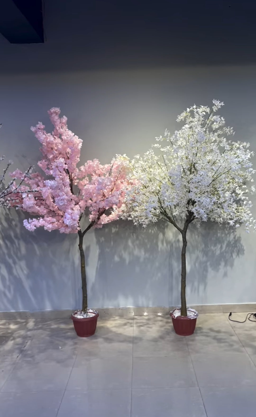 8ft Artificial Cherry Blossom Tree with Imported Fiber Trunk | Removable Blossom Branches