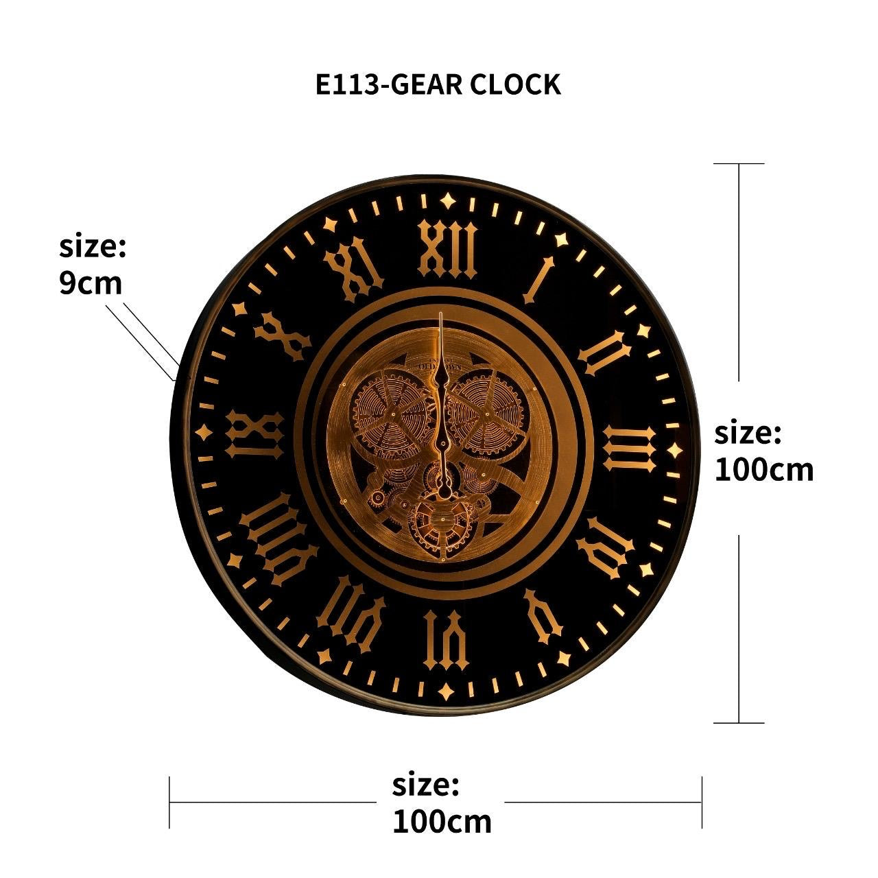 Celestial Dial Clock
