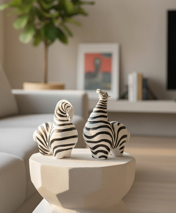 Zebra decoration