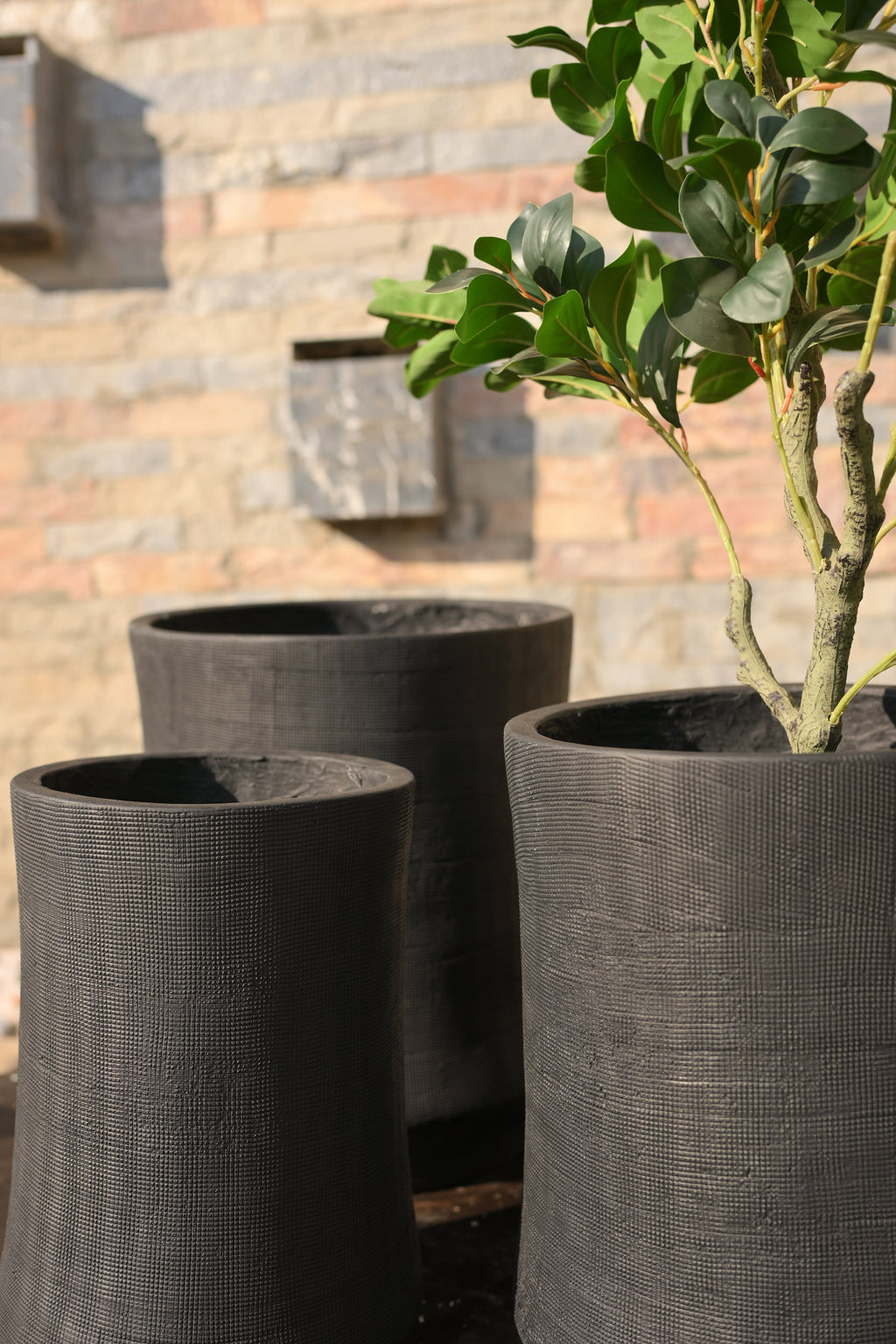 Designer Ceramic Floor Planter – 18" to 24" – view 3