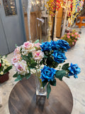 Imported Artificial Flower Bunches – Pink or Blue