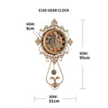 The Royal Brass Dial – Luxury Antique Pendulum Wall Clock