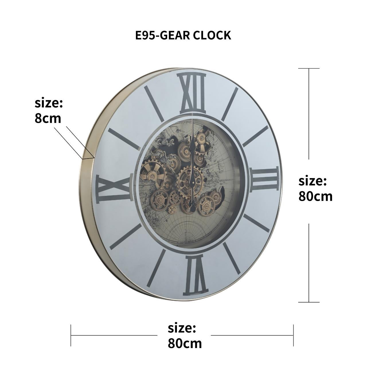 Aura LED Clock – Premium Wall Decor