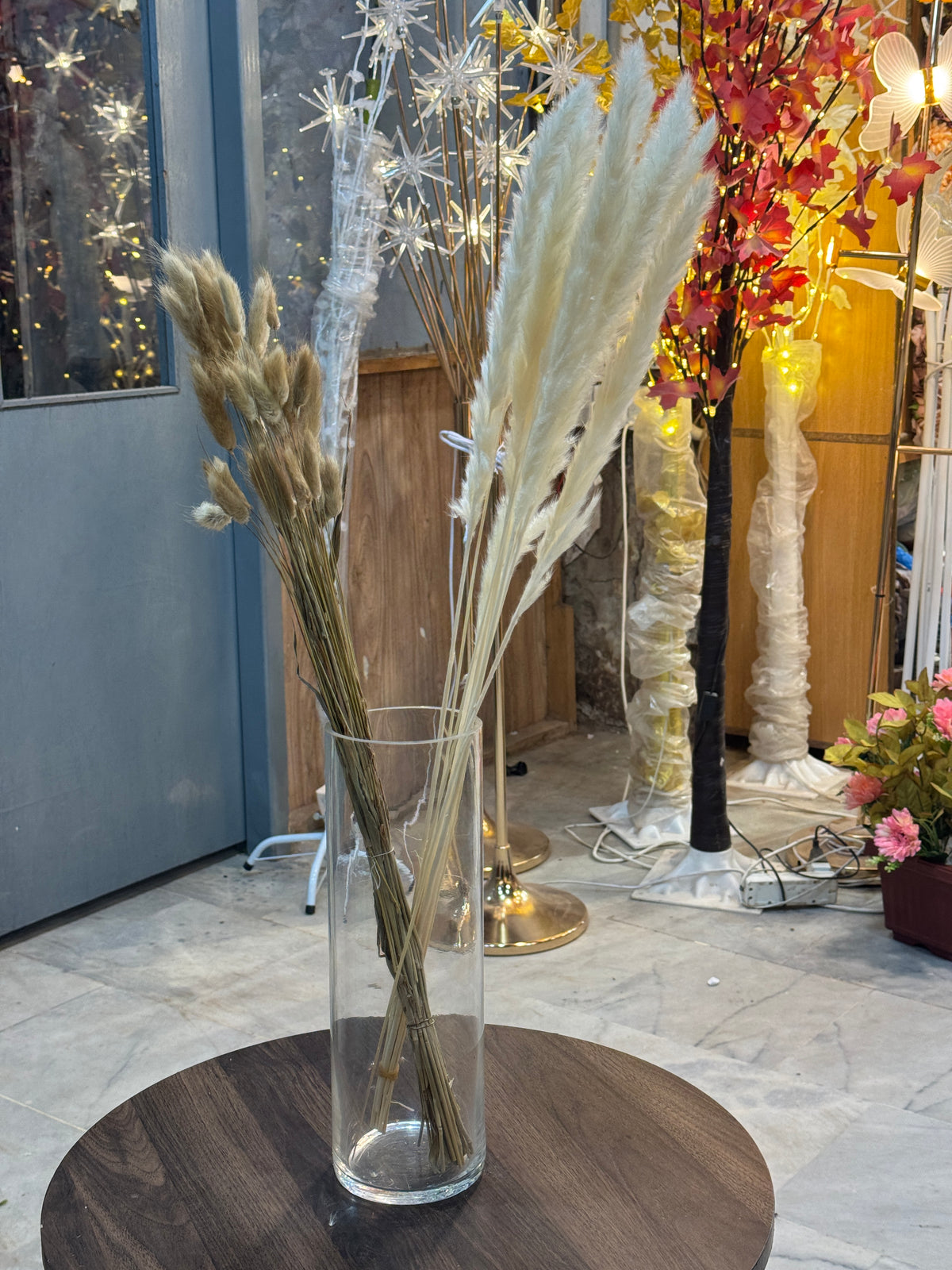 Dried Pampas & Bunny Tail Grass Bunches – White or Brown
