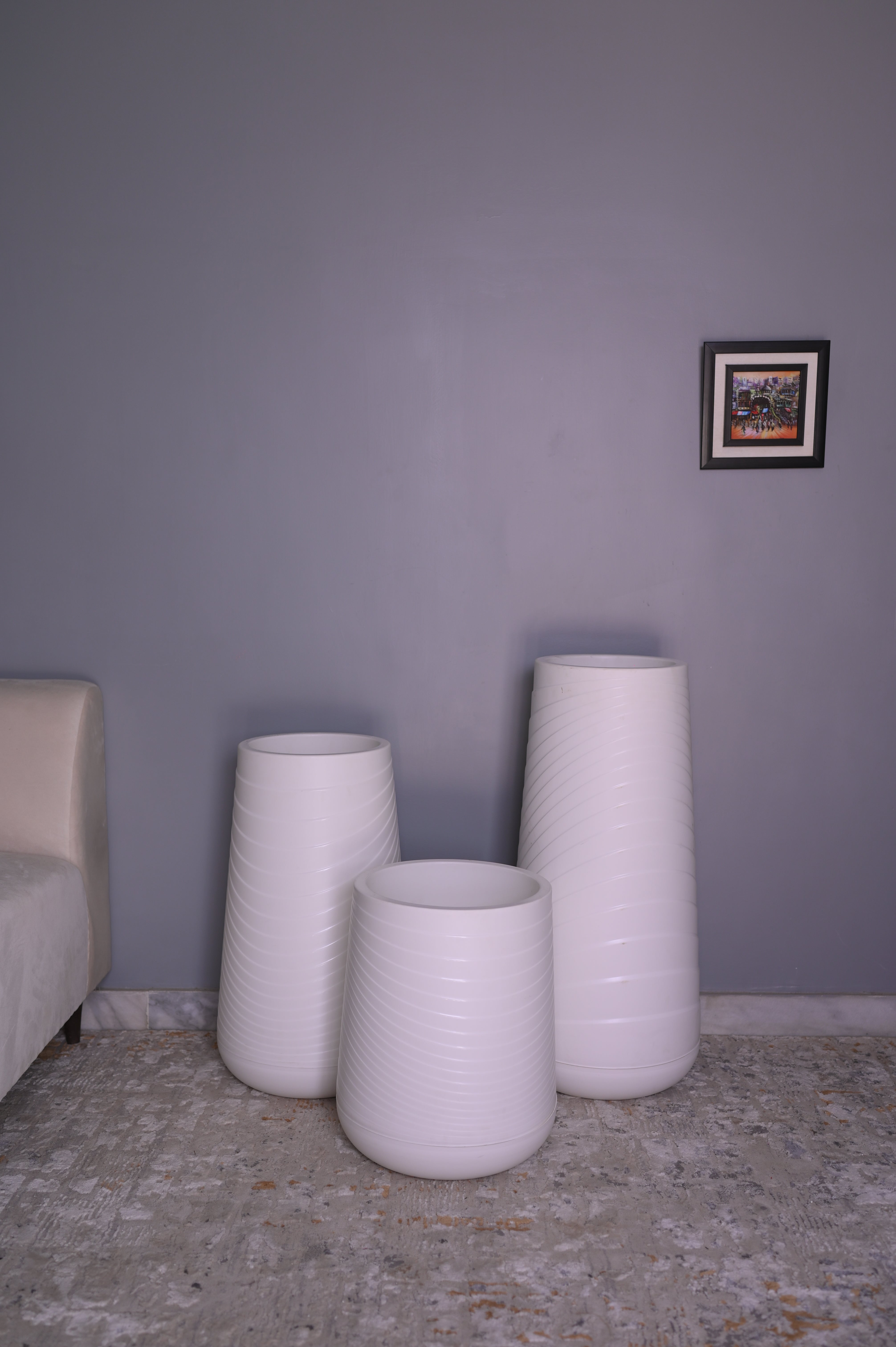 Pvc planters
