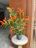 Artificial Red Bamboo Plant