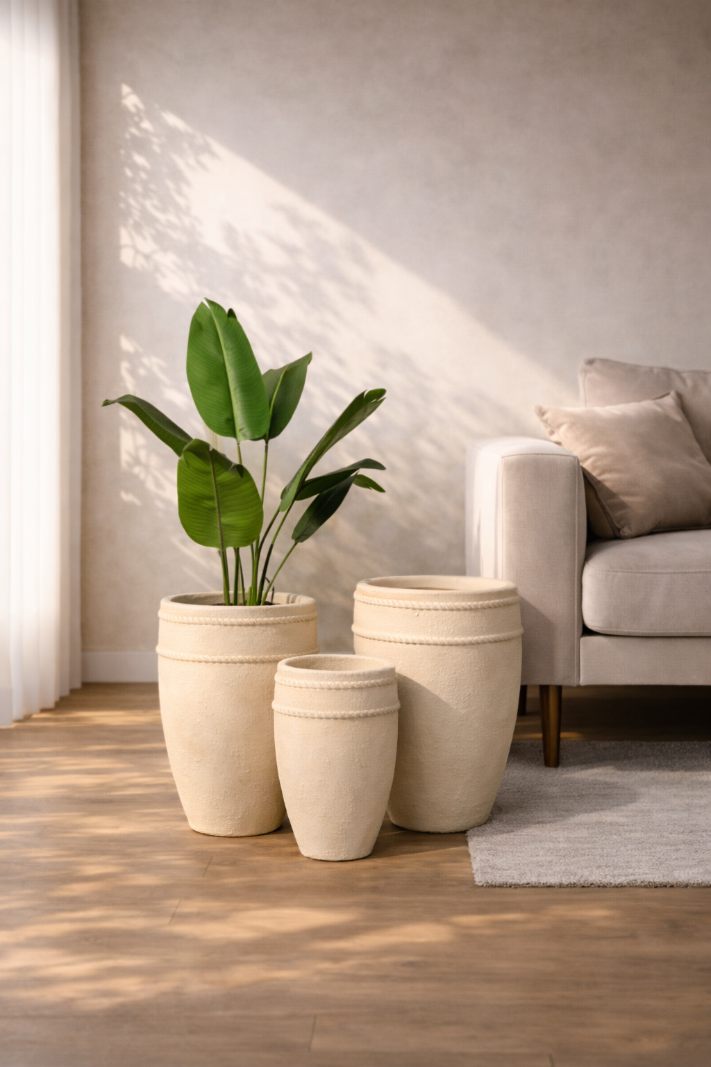 Premium Imported Ceramic Planter – Modern Home & Office Decor