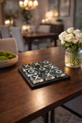 Crystal Royale Tic-Tac-Toe – Luxury Coffee Table Game