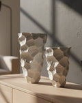 Abstract Sculpted Texture Vase - Modern Showpiece (Multiple Sizes)