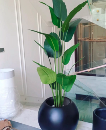 Artificial Leaf Plants Large Banana Tree Leaves Bonsai Flower Garden Home Living Room Decoration Outdoor Decors