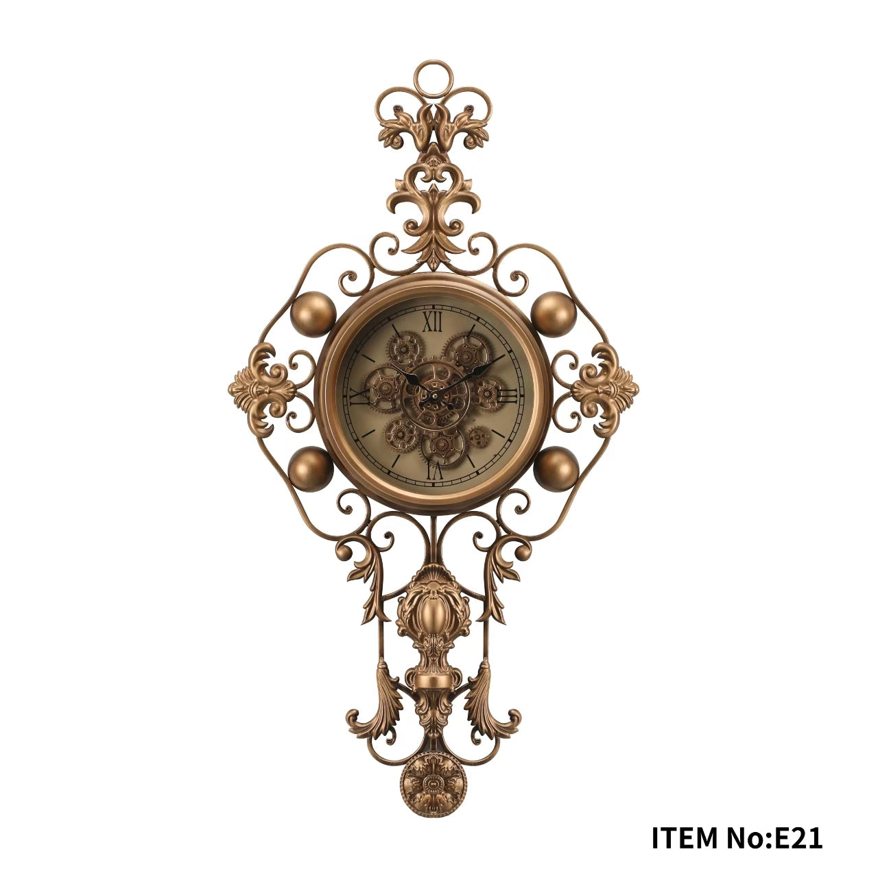 Hitco Fancy Bridal Wall Clock - Pendulum Wall Clocks