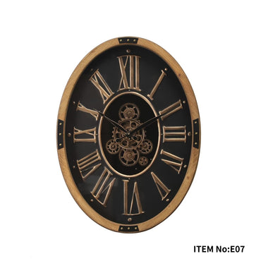 Round Wall Clocks & Decor 