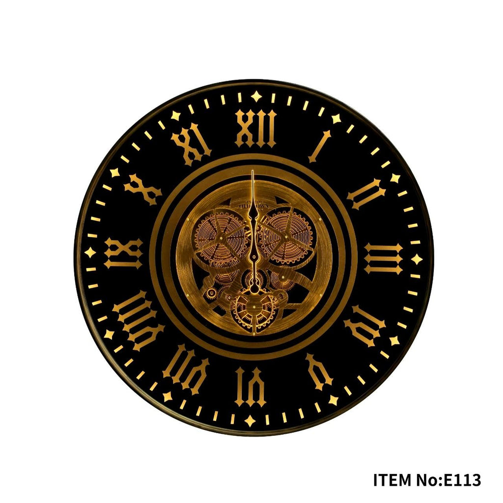 Colorado Moving Gear Wall Clock