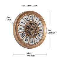 Industrial/vintage-inspired clock range