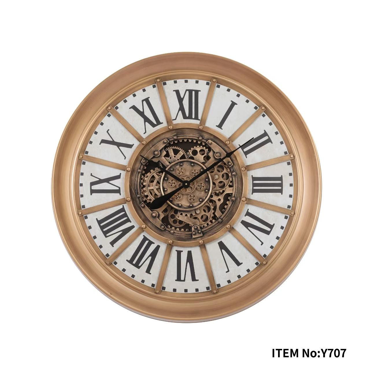 Industrial/vintage-inspired clock range