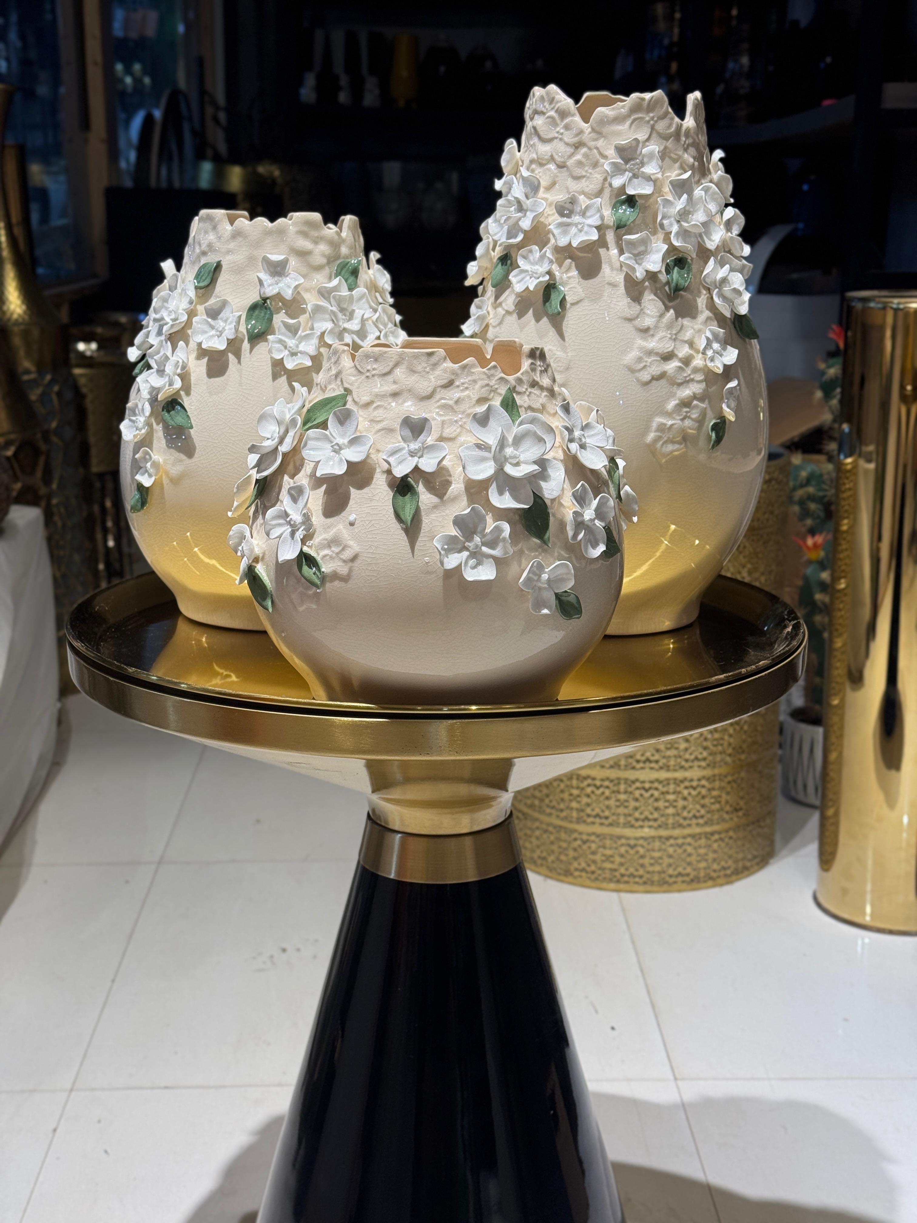 Ceramic Flower Vase for Home Decor
