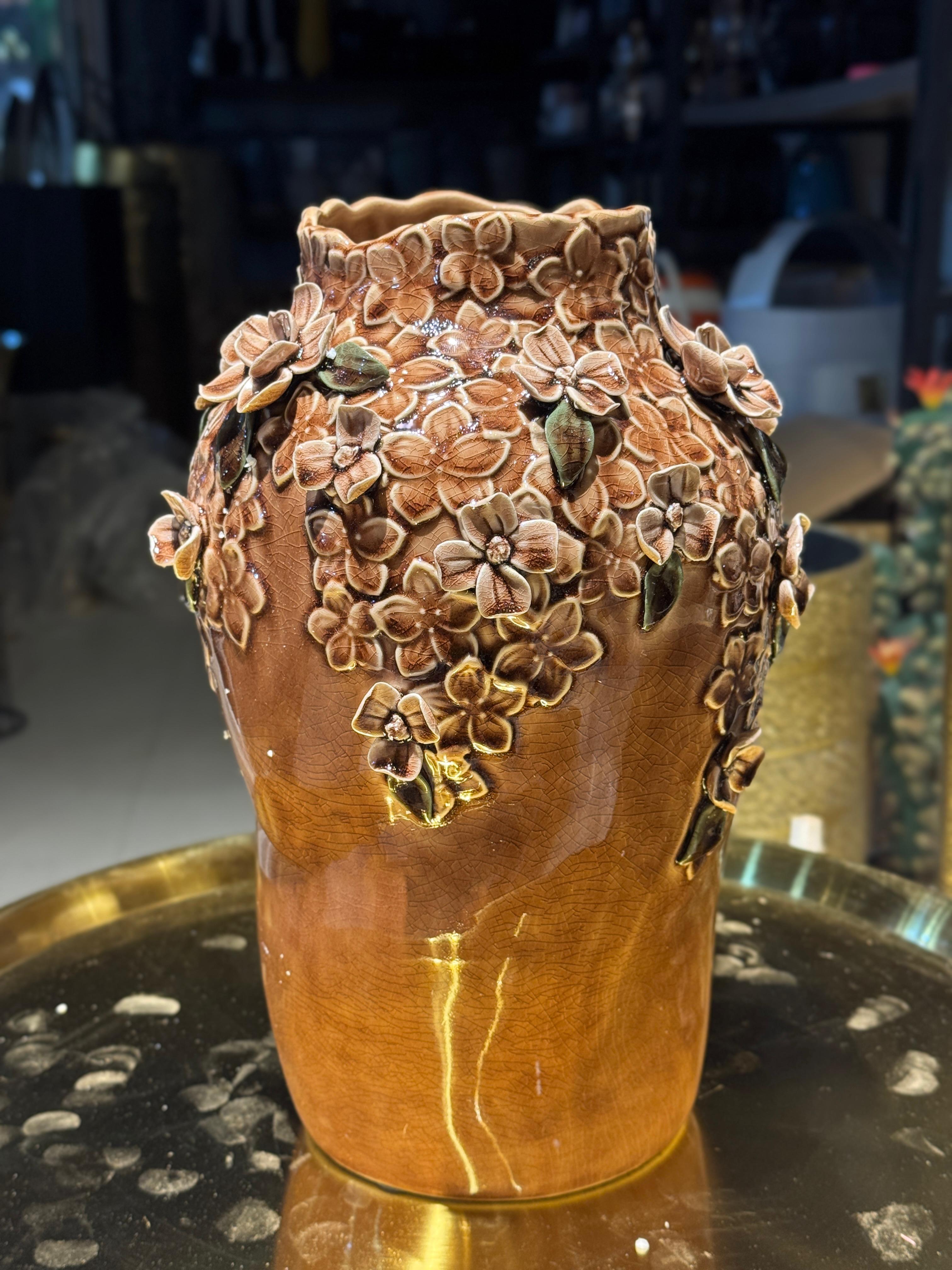 Ceramic Flower Vase for Home Decor