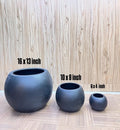 Imported PVC Ball Planter – Style A
