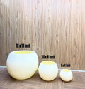 Imported PVC Ball Planter – Style B
