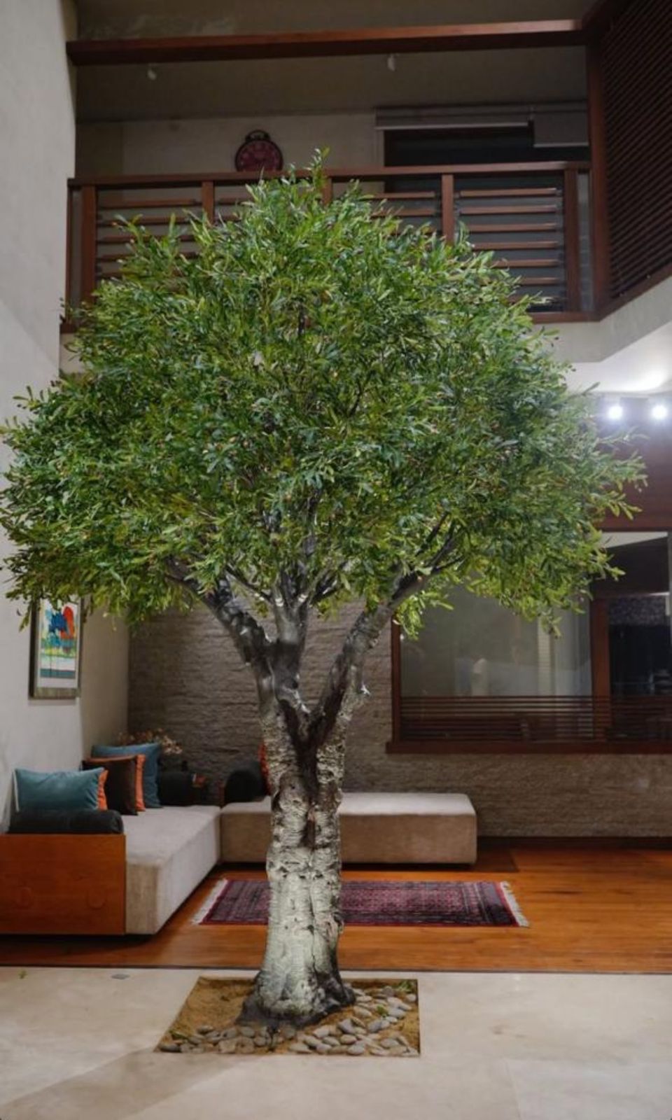 Giant Artificial Olive Tree – 18.5 ft (Indoor/Outdoor)