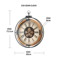 Unique Design Wall clock Mechanism Moving