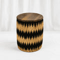 Chevron Woven Stools – Set of 3 – Rajpoot Flower House
