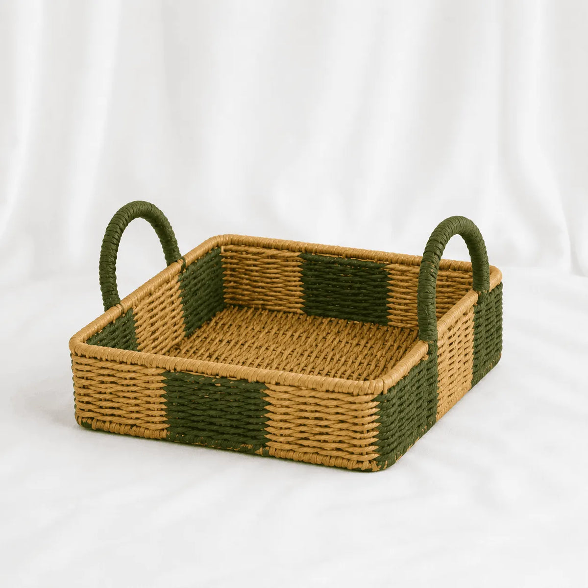 Seagrass Serving Trays – Round, Set of 3 (Alternate Weave) – Rajpoot Flower House