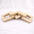Wooden Knot Sculpture – Mini Link (12 cm) – Rajpoot Flower House