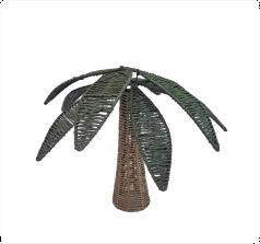 Woven Palm Leaf Wall Décor – Large