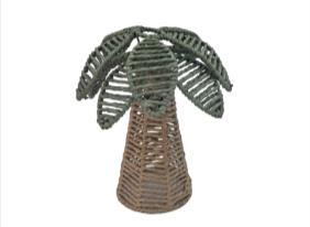 Woven Palm Leaf Wall Décor – Small