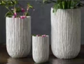 Nested Textured Ceramic Vases (Set of 3)