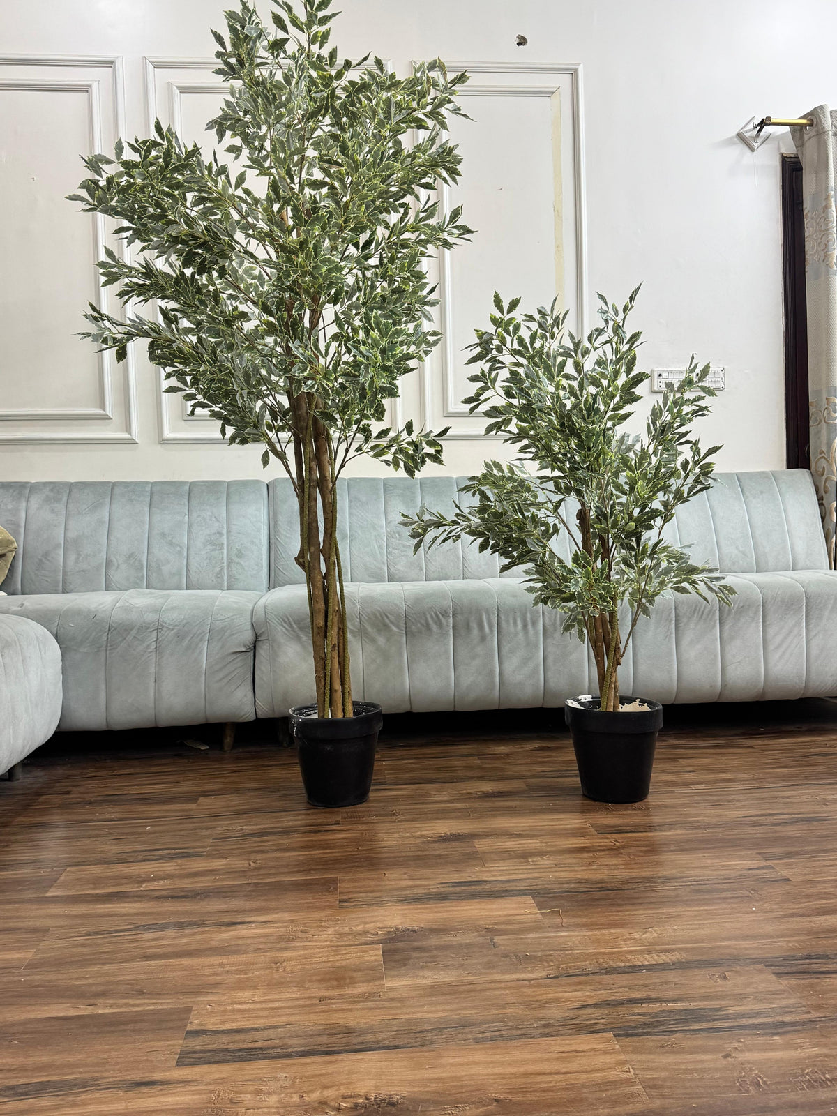 Artificial Variegated Ficus Tree